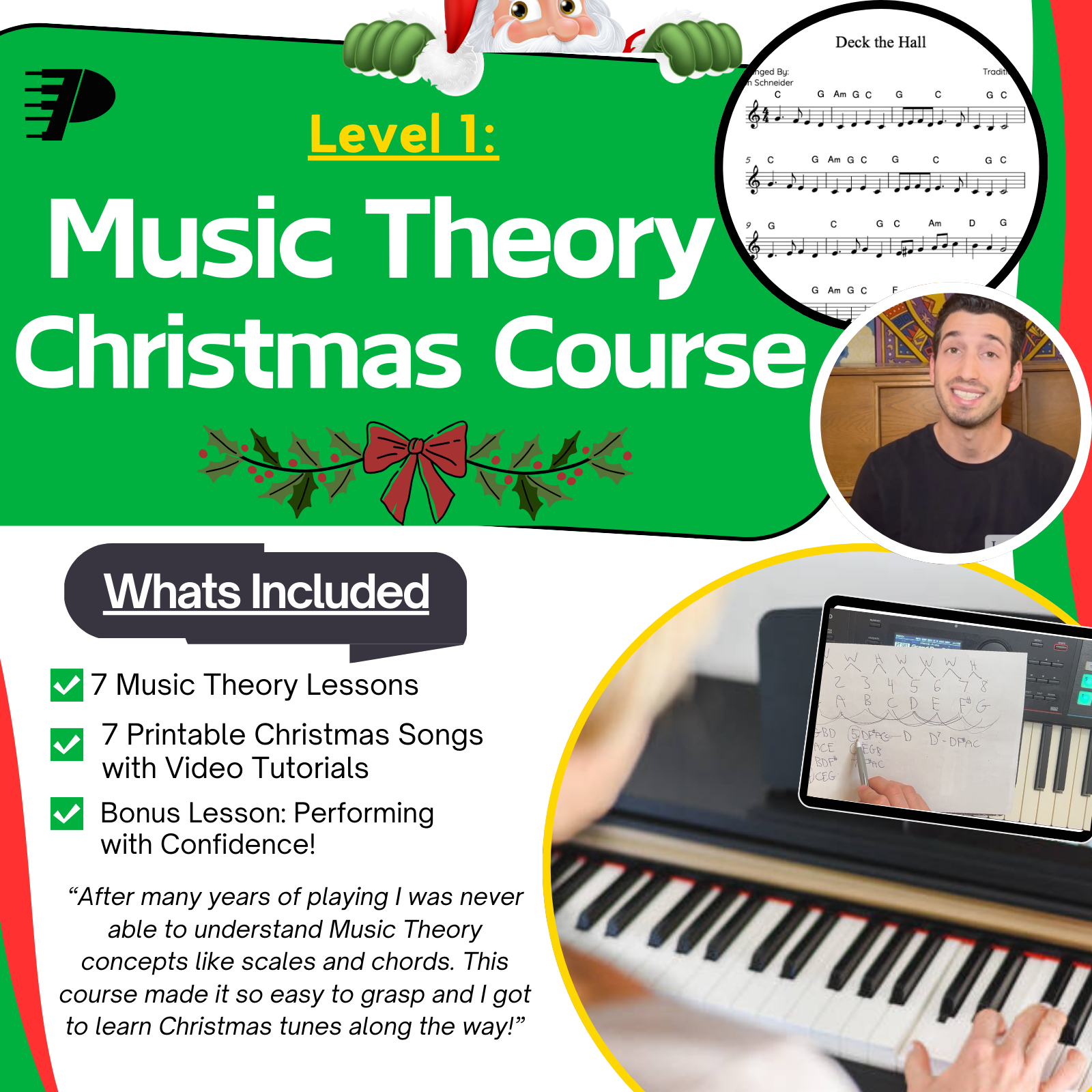 Music Theory Christmas Course